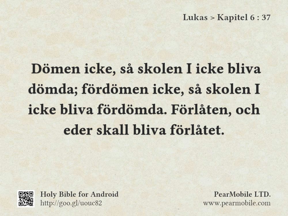 Lukas, Kapitel 6:37